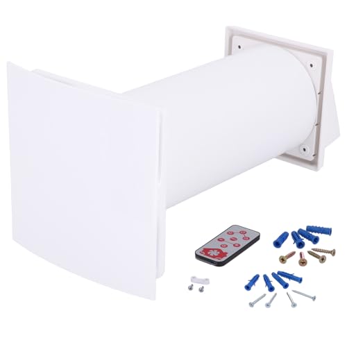 KOTARBAU® Wand-Rekuperator Dezentraler Keramiktauscher 6-Gang ⌀ 125 mm Lüftung Wärmerückgewinnung Wohnraumlüftung Lüftungsanlage Rekuperator Lüfter Wärmerückgewinnung Ventilator