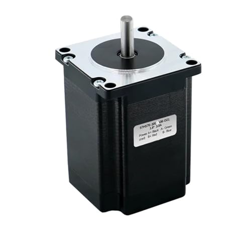 Moteur pas à pas bipolaire 2Nm 76mm à arbre unique pour guidage linéaire
