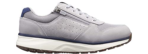 JOYA Dynamo Zip M Grey, Herrensneaker im Retro-Look aus Veloursleder, für...