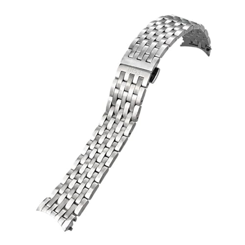 [ɂ] Tissot T097 1853 T097407 T097410A \bh^EHb`Xgbv S[huXbgɑΉ(Silver,20MM_FOR T097)
