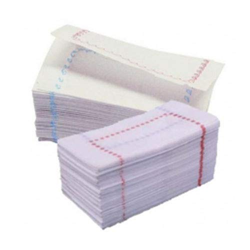 Serviette 140 x 140 mm "Zig-Zag" Sulfito weiß 8000 Stück