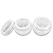 Beauticom® 12 Pieces 30G/30ML (1 Oz) White Frosted Container Jars with Inner Liner for Pills, Medication, Ointments and Other Beauty and Health Aids - BPA Free