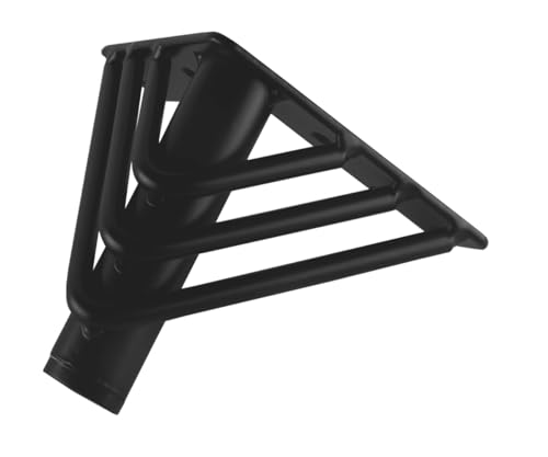Osring 8 Inch Hairpin Furniture Legs Triangle Metal Table Feet Black, 4pcs by Osring - Used condition - Image 2