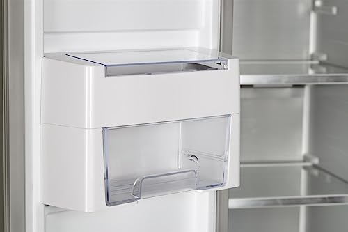 SIA 627L Freestanding American Fridge Freezer with Ice & Water Dispenser - Silver - Image 5