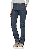 Vorgeformte Knie Fjällräven Damen Outdoorhose Karla Pro Zip-Off, Dusk, 38, F89845-042