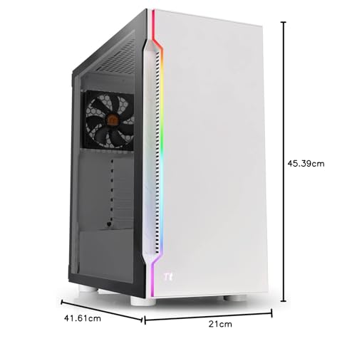 BT THERMALTAKE H200 TG Snow RGB (CA-1M3-00M6WN-00)*1536