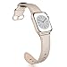 SWEES Leather Band Compatible Apple Watch 38mm 40mm, Genuine Leather Elegant Replacement Strap Compatible iWatch Apple Watch Series 4, Series 3, Series 2, Series 1, Sports & Edition Women, Champagne