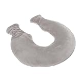 LOLIPPYY U Förmiger PVC Kälte und Wärmekompressenbeutel für Nacken und Schulter Transparent Ergonomisch Schmerzlindernd Wiederverwendbar für Muskel und