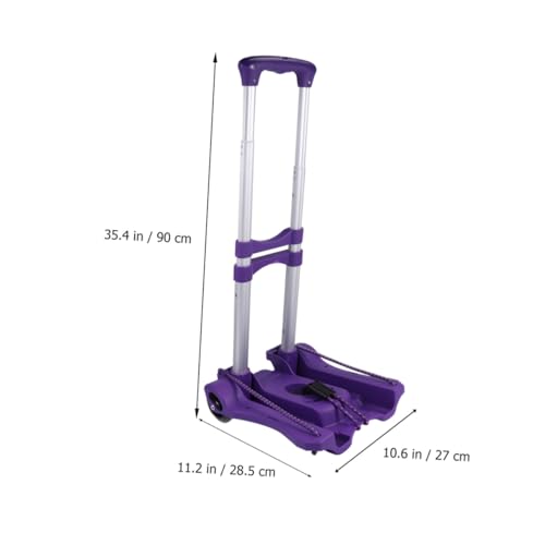 Carrito de aluminio plegable ligero: la solución sin ruido para llevar paquetes 4