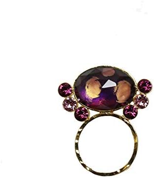 Tamarusan Glass Holder Brooch Poisonous Mushroom Handmade Resin