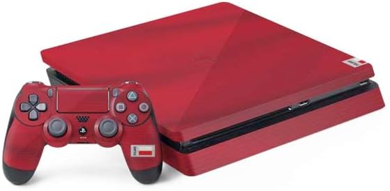Skinit Decal Gaming Skin Compatible with PS4 Slim Bundle - Portugal Soccer Flag Design