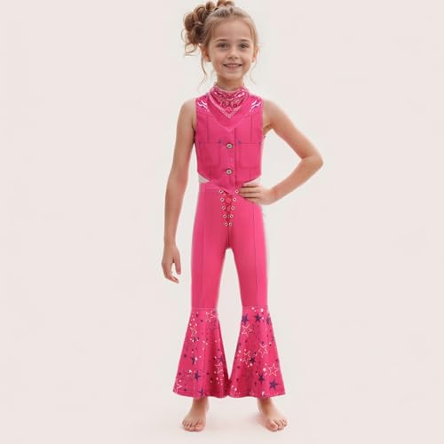 Disfraz de vaquera para niñas con accesorios miniatura 6