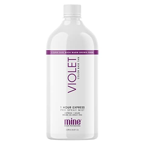 MineTan Violet, Autobronceador Corporal sin Tonos Naranjas y sin Olor Falso - 1000 ml. Cover