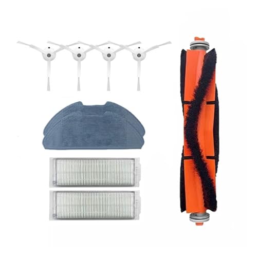 Vacuum Cleaner Hepa Filter/Main Brush/mop Cloth/Side Brush,Compatible for Xiaomi Vacuum-Mop 2 Pro MJST1SHW Robot 2/MJST1S 2 Lite MJSTL
