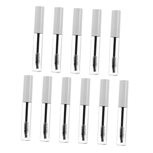 Frcolor 11本 まつげ チューブ 詰め替え用 チューブ 空 容器 DIY チューブ 空 ボトル まつげ クリーム チューブ プラスチック