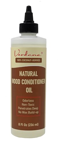 Verdana Natural Wood Conditioner Oil – 8 fl oz – Odorless