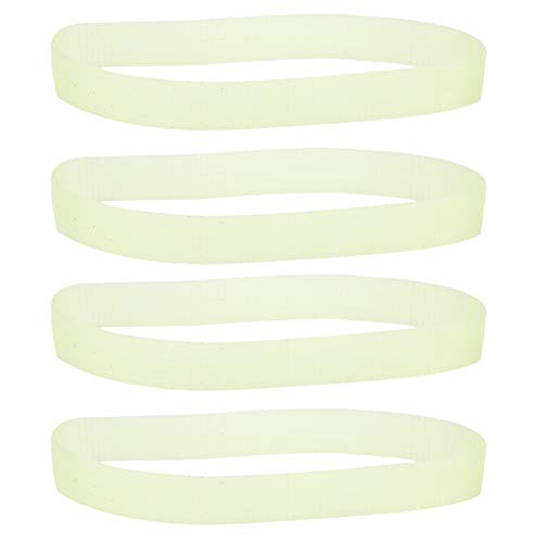 Cutting Machine Belts 4Pcs Miter Cut Off Chop Saw 10in Nylon 255 Knife Sharpener Sanding Belts Mini Saw Replacement Drive Belts