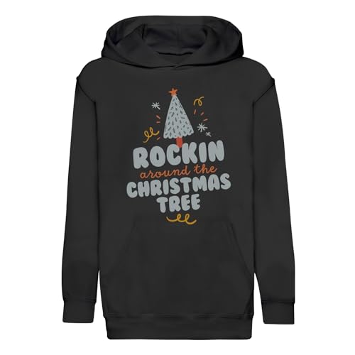 Hoodie sweat à capuche enfant Rockin Around Noël hiver