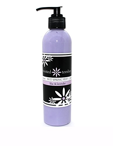 Lilac & Lavender Nourishing & Moisturizing Aloe Lotion 'Is It Spring Yet?' - Perfect For Dry Hands, Face and Body HANDMADE IN THE U.S.A.