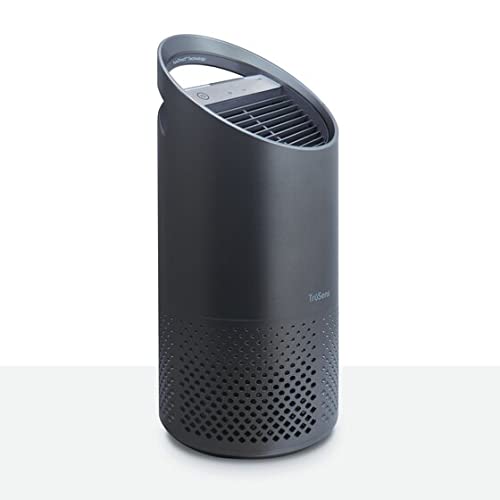 Trusens Air Purifier With Uv-C Light + Hepa Filtration | Small | Portable Handle | Simple Touch | Speed Control | Dark Gray #TOP3