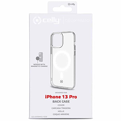 Coque iPhone 13 Pro fine transparente anti-rayure avec aimant intégré - 6