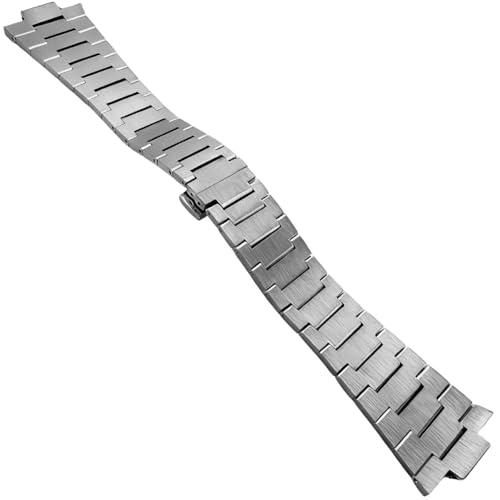 Watch Band Replacement For Tissot 1853 PRX T137410A T137407A T137210A Wacthband T137 (Silver, 11mm)