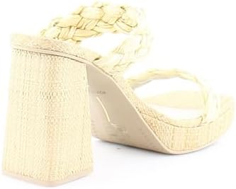 Dolce Vita Women's Ashby Braided Sandal, LT Natural Raffia, 8 | Image 6