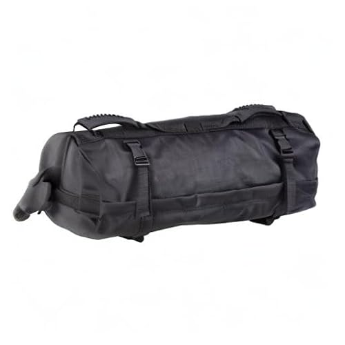 Foto von COSTWAY 27KG Sandbag, Power Bag inkl. 6 x 4,5 kg Sandsack, Gewichtssack mit 6 Griffen, Core Bag aus Oxford, Trainingssandsack zum Gewichtheben, Training und Fitness
