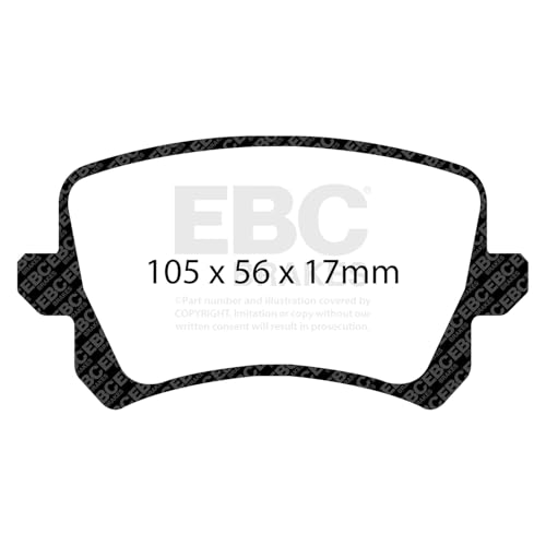 Image of EBC Brakes Redstuff 3000 Series Sport Brake Pad Set DP32004C to Fit VOLKSWAGEN