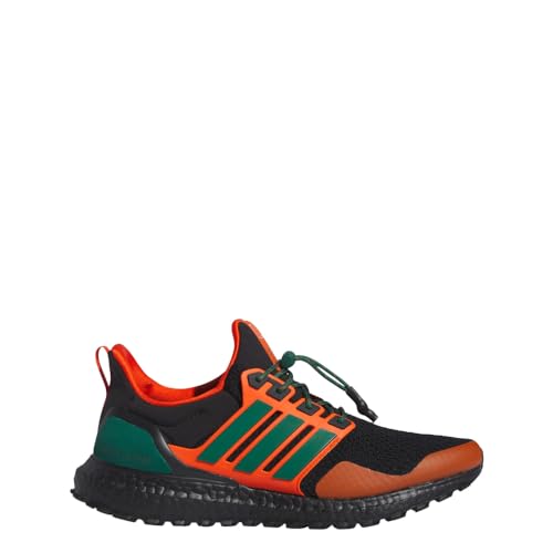 Adidas Tenis Unisex Ultraboost 1.0 Stealth Para Adultos, Core Black Collegiate Green Team Ora, 7.5 Adidas Tenis Unisex Ultraboost 1.0 Stealth Para Adultos, Core Black Collegiate Green Team Ora, 7.5