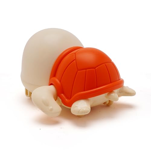 Image of Swimming Turtle Bath Toy for Kids | Floating Water Toy with Moving Action | Colorful Turtle Toy for Bath Time, Pool Play & Water Fun for Toddlers Orange Colour