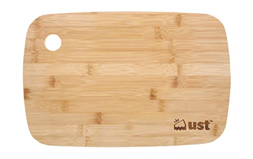 Tabla de Cortar de Bambú ust 3.0 para Preparación de Alimentos, Diseño Ecológico y Resistente a la Humedad para Acampar y Uso Diario