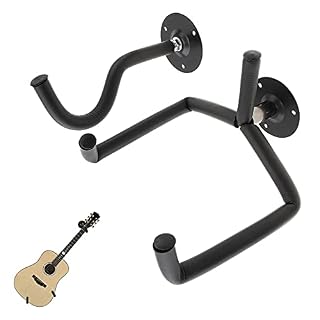 Yajun Support de Guitare Crochet de Suspension Stand D’instruments de Musique Style Fendu en Métal Durable Porte Guitare pour Basse Banjo Noir - Les Beatles, Paul McCartney, John Lennon, RIngo Starr, George Harrison