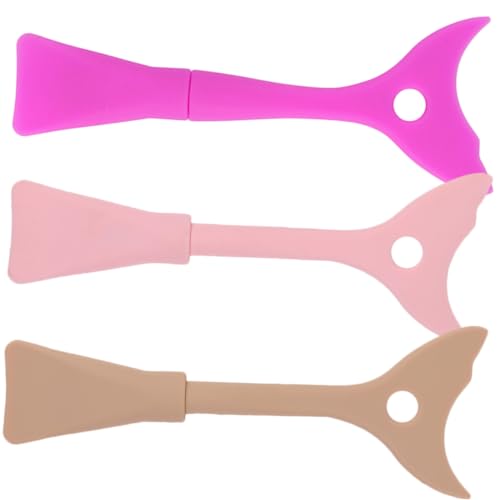 EPIGEIST 3個 硅?まげガード アイライナーシールド 点 メイクアップ補助ツール 簡単アイメイクサポート まげ保護パッド 女性用