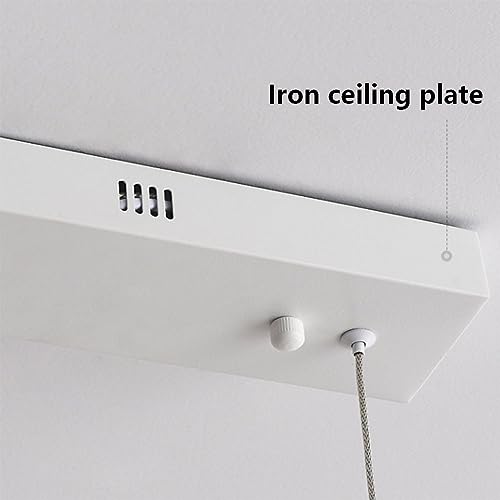 Luminaire suspendu moderne à intensité variable LED pour pavillon