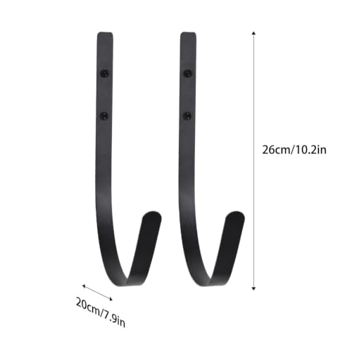Estante para esterilla de yoga y rodillo con soporte de pared funcional 5