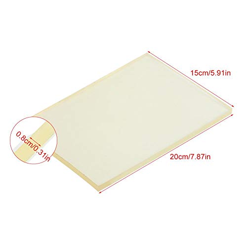 Leather Craft Punching Pad, Leather Craft Rubber Mute Board Table Protector Mat Punching Hammer Pad For Cutting Hole Punch Stamping Tool Craft Diy, 7.87X5.91X0.31Inch #TOP3