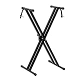 ADJUSTABLE HEIGHT (Stands) - 7 adjustable height positions to meet your needs better DURABLE - High quality iron structure for strength and durability EASY TO ASSEMBLE - Quick and easy to assemble and includes assembly instructions LIGHTWEIGHT - Item...