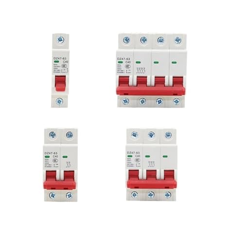 Mini disjoncteur 1P 400V AC 16A DZ47-63 pour la protection de tableau électrique