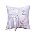 Porte alliances mariage personnalisé - coussin porte alliances mariés - mariage