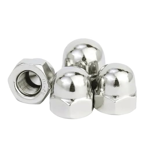 DIN1587 304XeX|ZpLbvibgh[ibgpM3 M4 M5 M6 M8 M10 M12 M14 M16X^fBOdグxbgp(M14x2pcs)