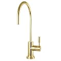 Kingston Brass KSAG8192DL Concord Reverse Osmosis System Filtration Water Air Gap Faucet, Polished Brass