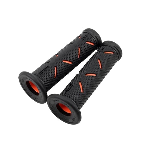 Poignées guidon moto vibrations réduites caoutchouc universel pour motocross