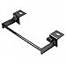 HECASA Truck Step 2-Rung Retractable Tailgate Ladder Heavy Duty Steel Black Powder Coated Truck Bed Ladder W/L-Shaped Bracket 27 Inch Truck & Trailer Accessories