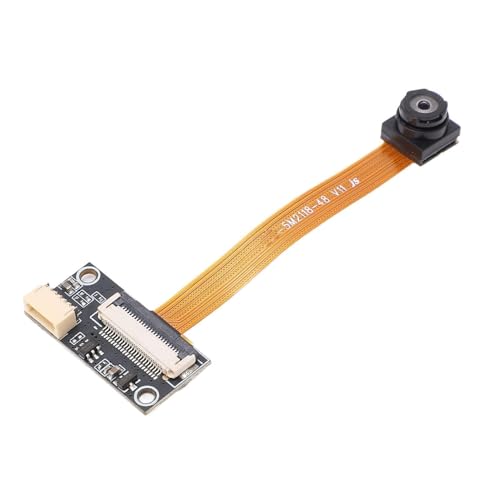 Walfront Camera Module USB Camera Module OV5693 Black Autofocus 180 Webcam Module with Low Distortion 5MP Lens