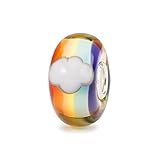  Trollbeads TGLBE-20138 Lichtblick Regenbogen Glasbead limitierte Edition