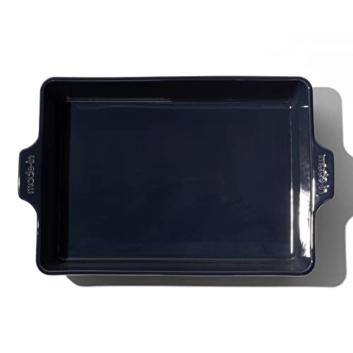 Made In Cookware - Rectangular Baking Dish - Slate Blue - Hand Crafted Ceramic - Professional Bakeware - Made In France #TOP28