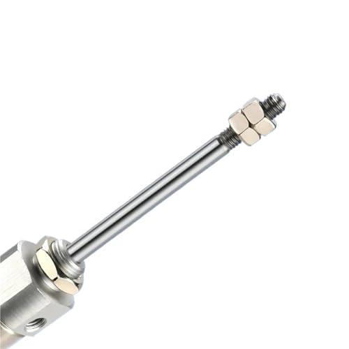 Vérin pneumatique double tige CDJ2D16 anti-rotation en inox pour guidage stable - 4