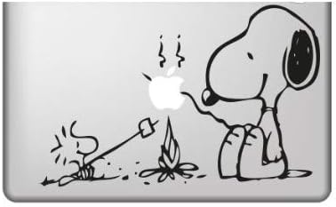 Snoopy Marshmallows Single Color Sticker for all Apple Mac Book Models
