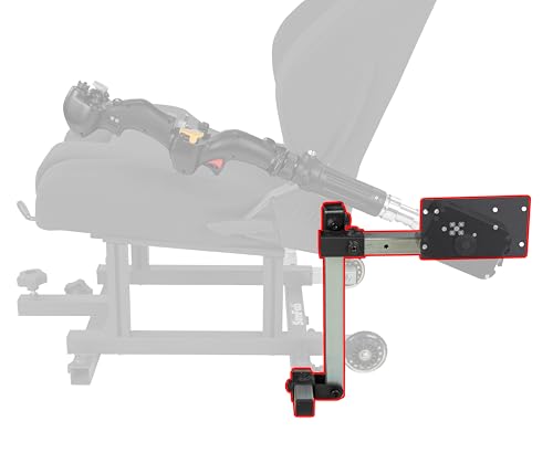 SimFab Flight Sim Add-on Kit Universal Helicopter Collective Bracket Configuration #11 Compatible With WinWing, VirPil and Komodo Collectives. Collective Control Not Included.